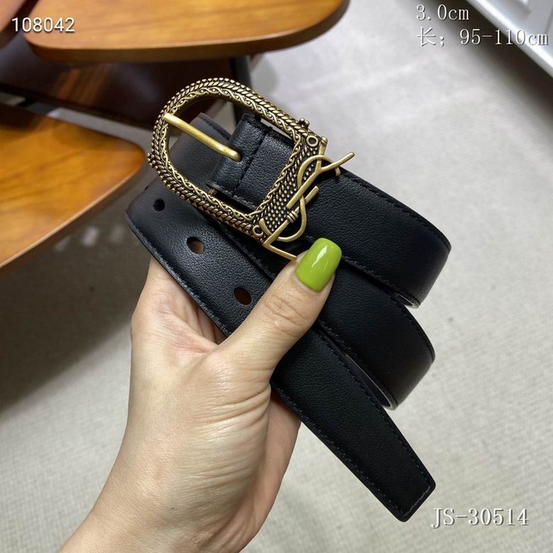 YSL Belt 30mmX95-110cm 8L07